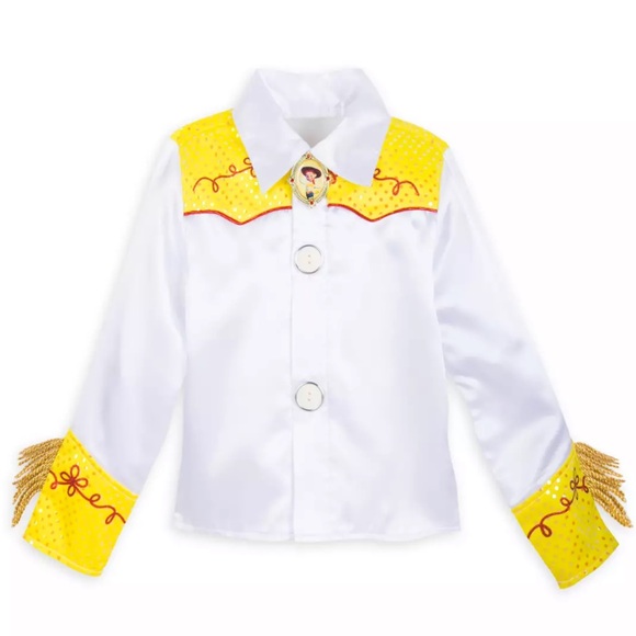 Girls Disney Toy Story Jessie Costume Size 5/6 Halloween Costume w/Hat & Boots - Picture 5 of 11